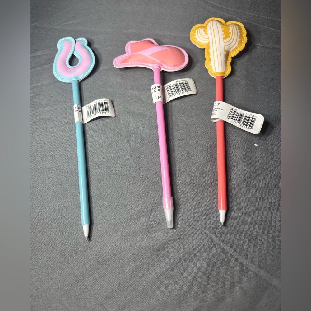 3 pc New Cactus Pen Set NWT